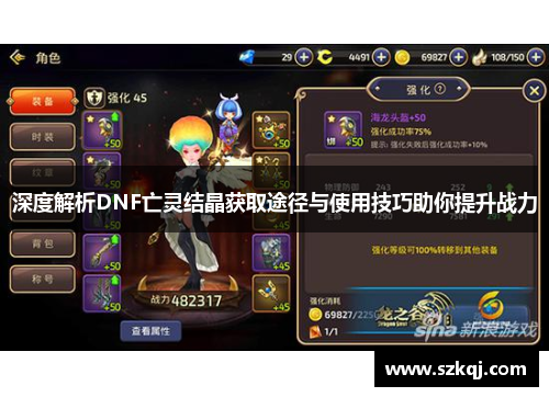 深度解析DNF亡灵结晶获取途径与使用技巧助你提升战力